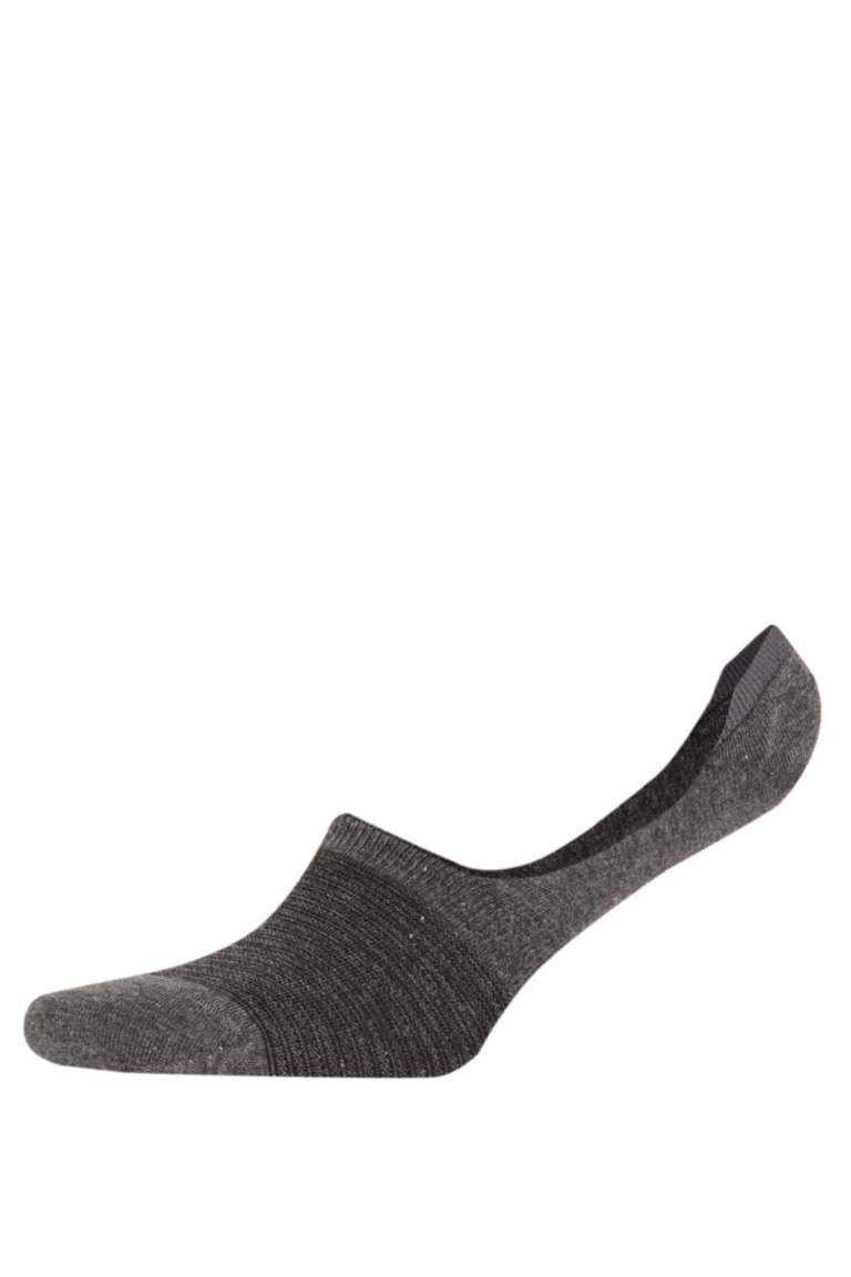 Erkek Dikişsiz 3'lü Pamuklu Babet Çorap