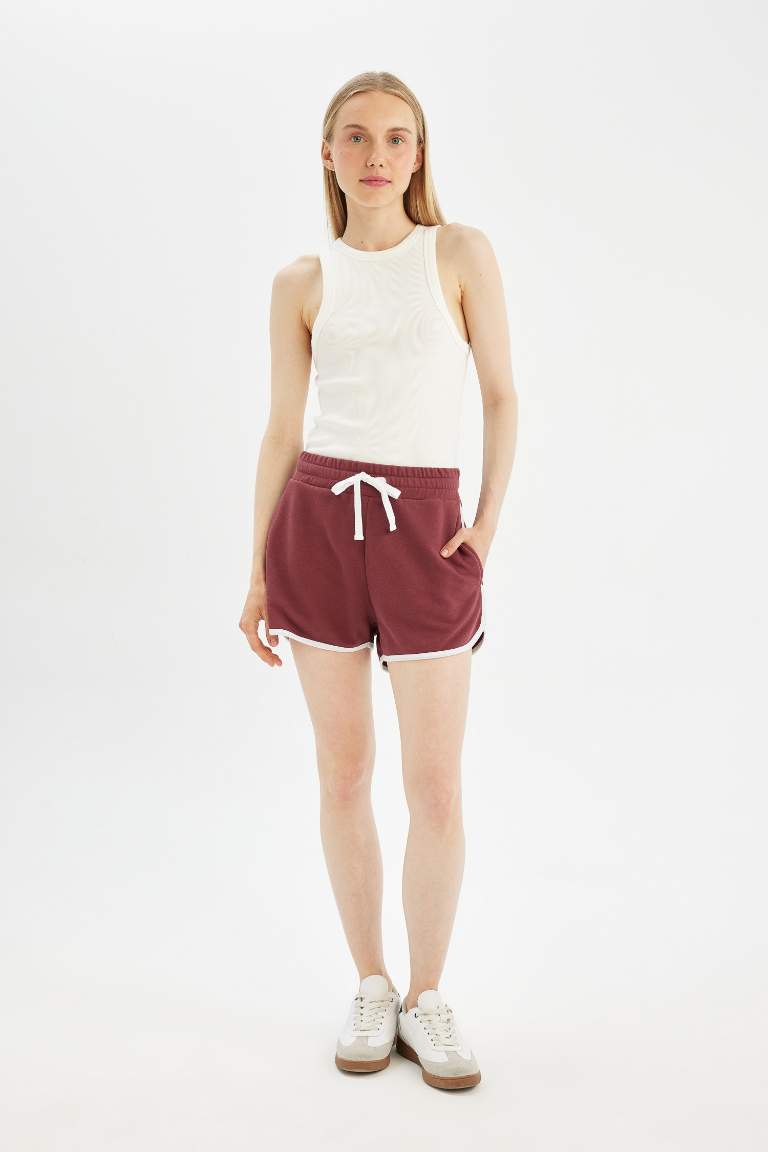 Regular Fit Thick Fabric Shorts