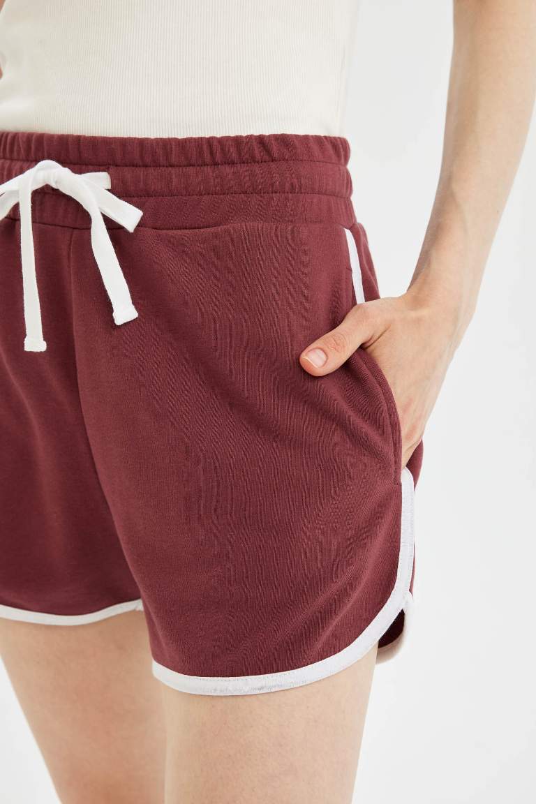 Regular Fit Thick Fabric Shorts