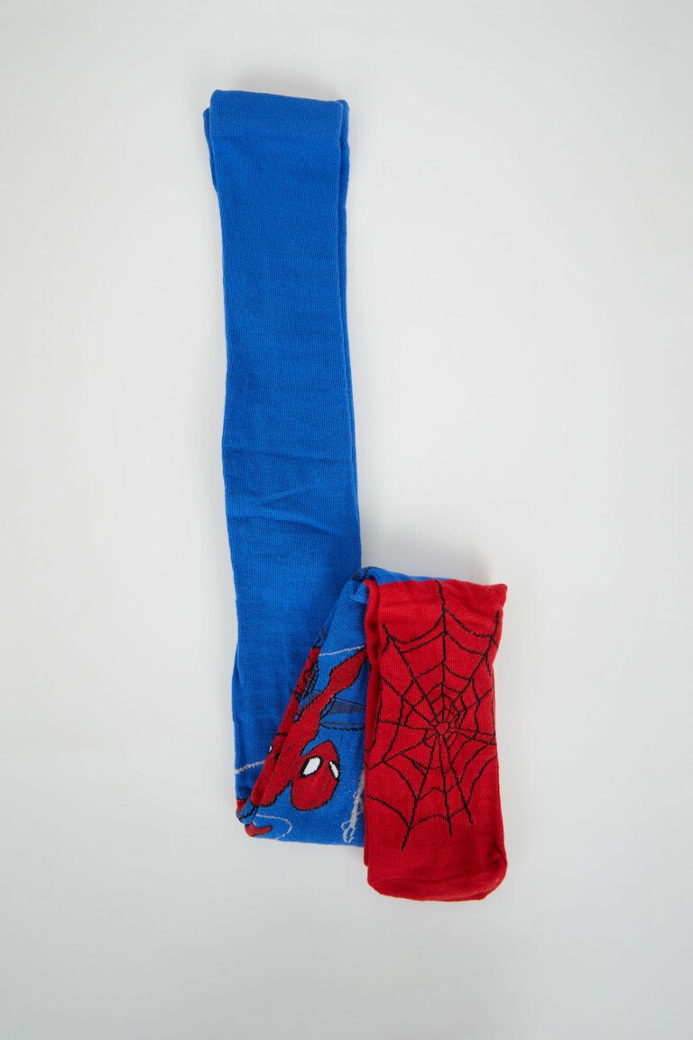 Mixed Color Boys Teens Boy Spiderman Licensed Tights 2910559 DeFacto