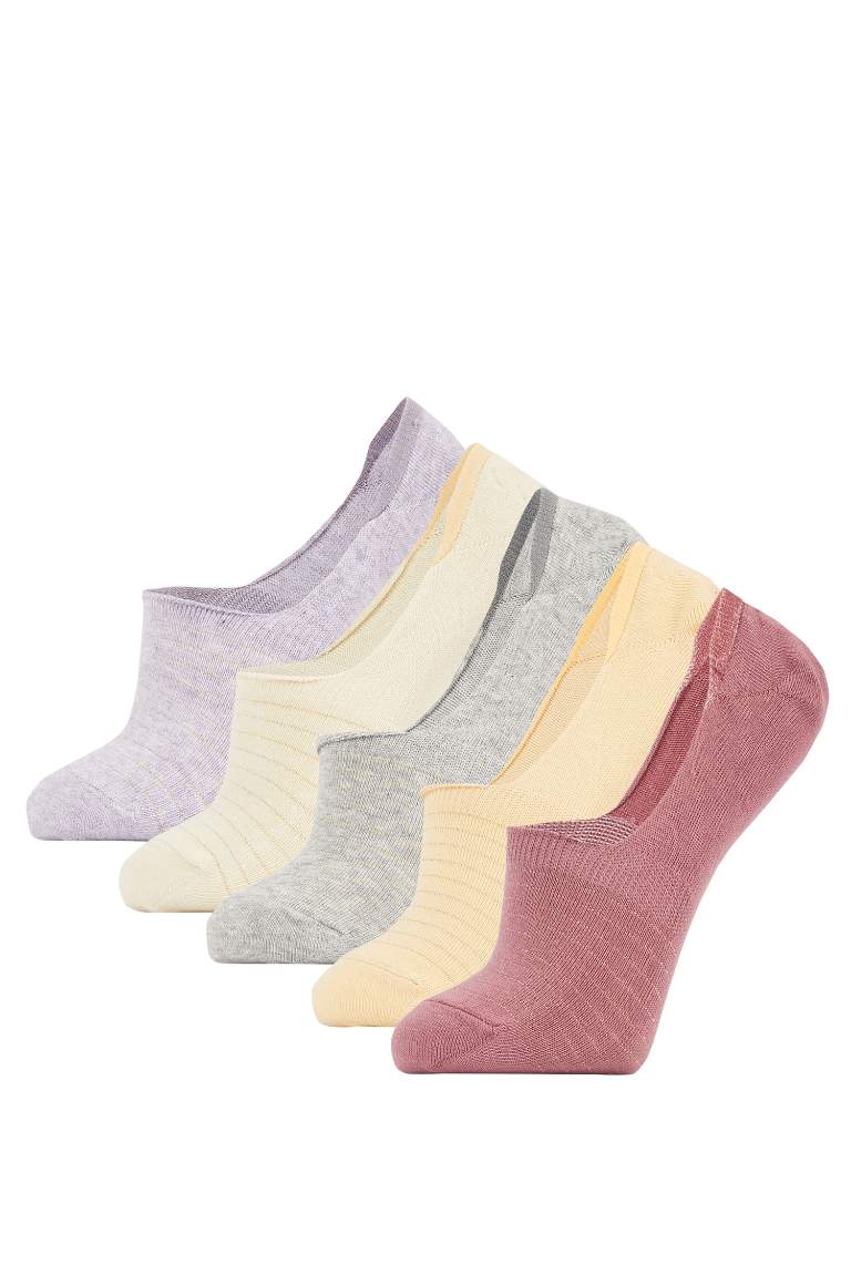 Mixed Color WOMAN Woman 5 Piece Babet Socks 2820120 | DeFacto