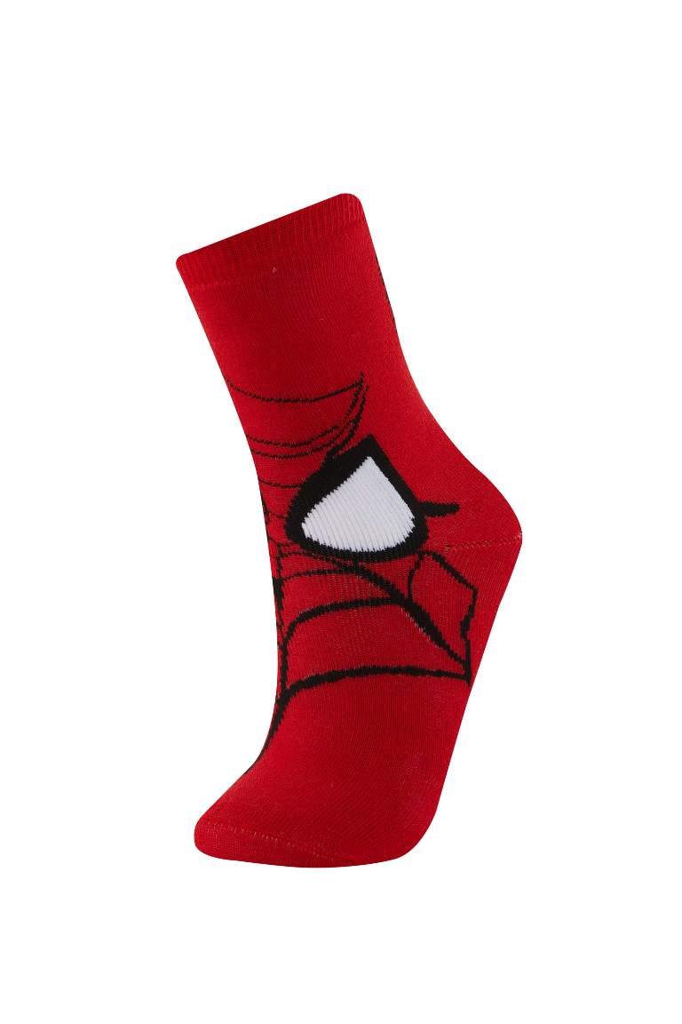 Boy Spiderman Licensed 2 piece Winter Socks