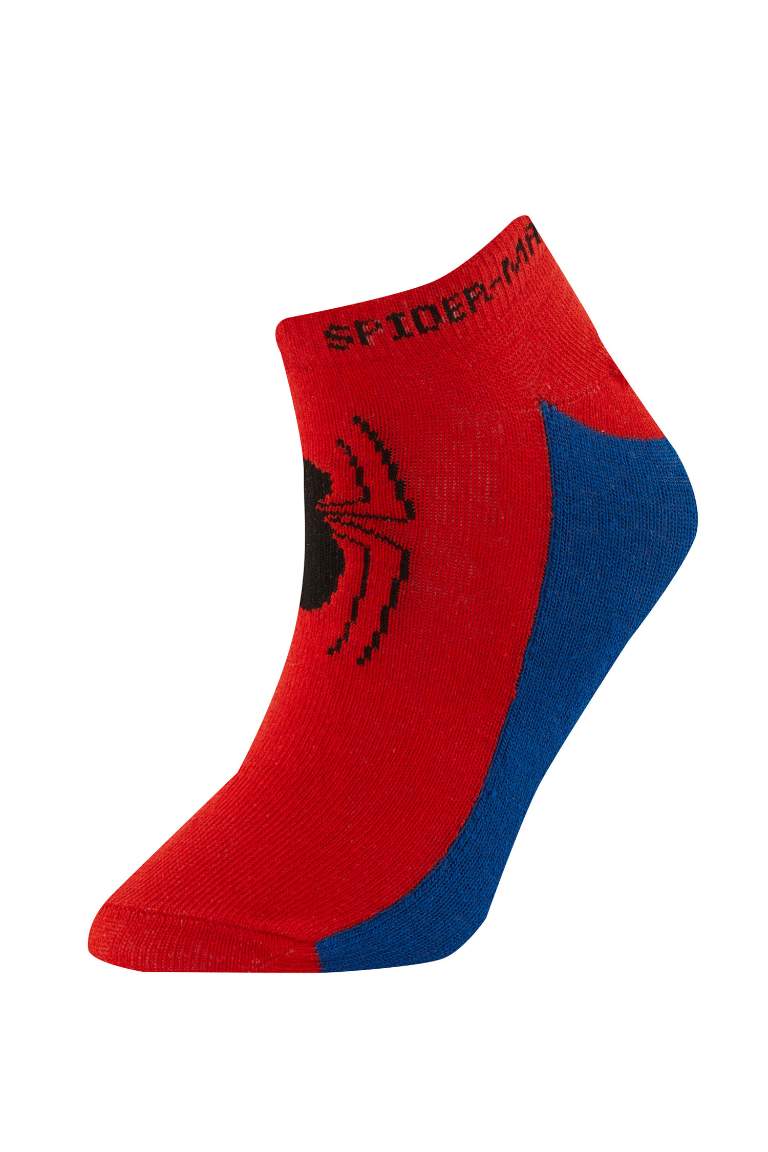 Boy Spiderman Licensed 3 piece Short Socks