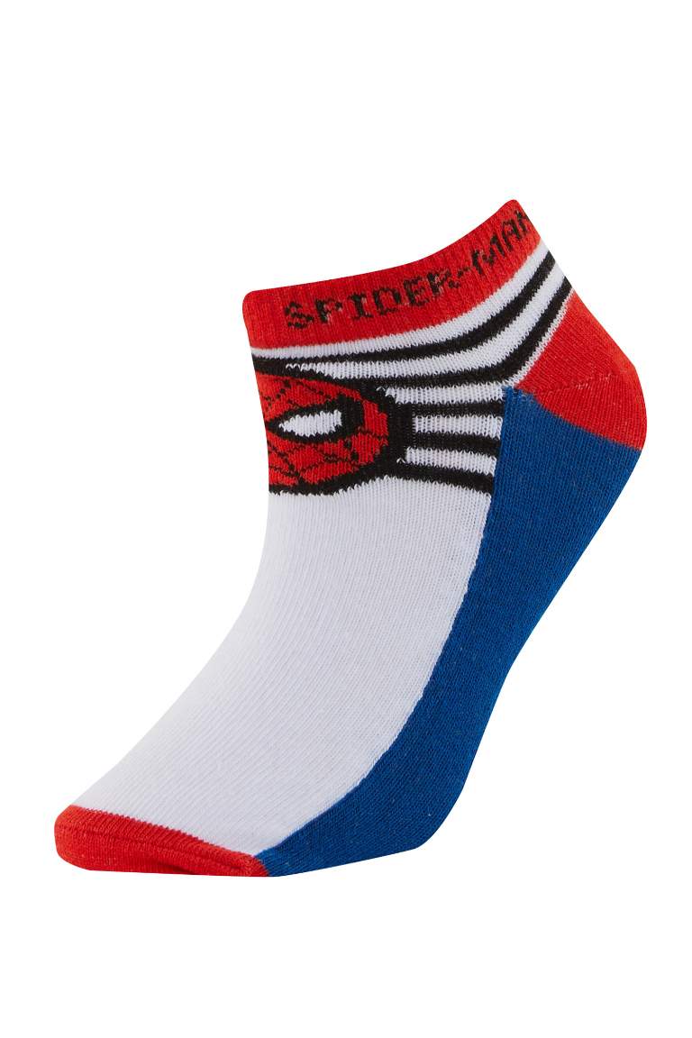 Boy Spiderman Licensed 3 piece Short Socks