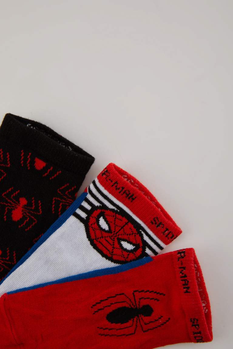 Boy Spiderman Licensed 3 piece Short Socks