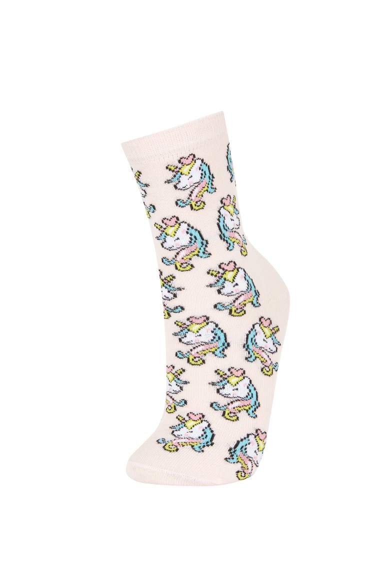 Chaussettes Longues Coton 5 Fille