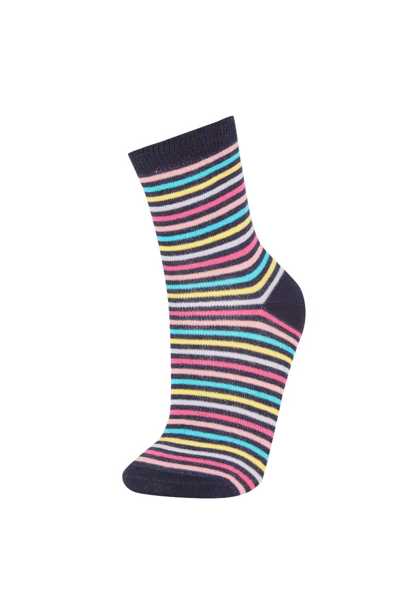 Chaussettes Longues Coton 5 Fille