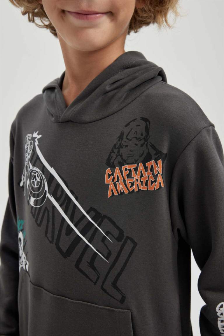 Anthracite BOYS & TEENS Boy Marvel Avengers Sweatshirt Sweatpant 2