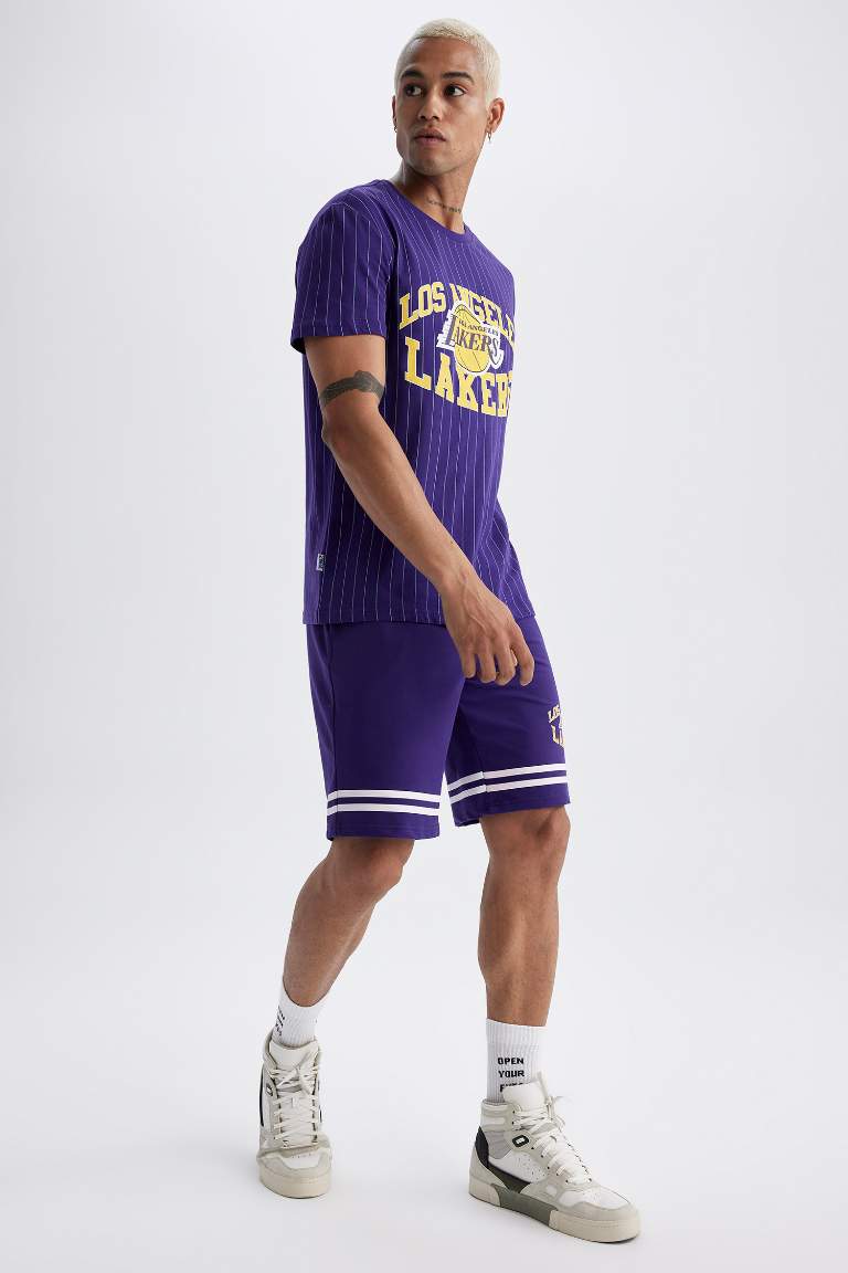Шорты стандартного кроя NBA Los Angeles Lakers, DeFactoFit