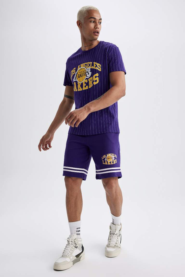 Шорты стандартного кроя NBA Los Angeles Lakers, DeFactoFit