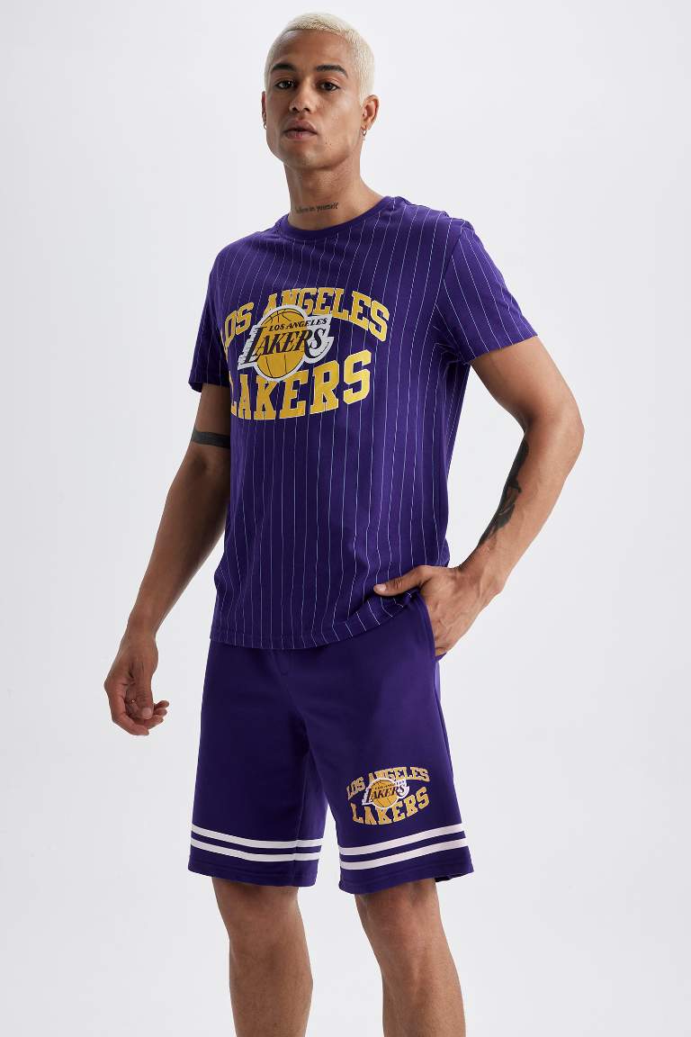 Шорты стандартного кроя NBA Los Angeles Lakers, DeFactoFit