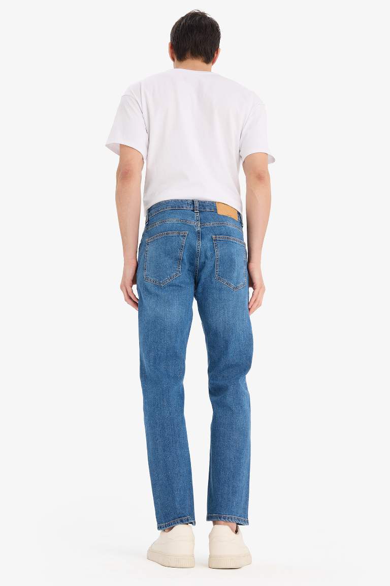 Sergio Regular Fit Regular Hem Jean Trousers