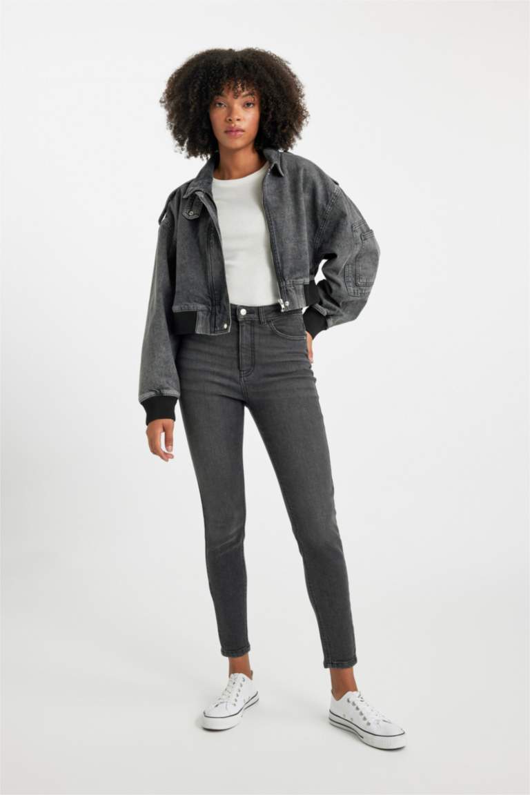 9559 Anthracite Skinny Fit Jeans