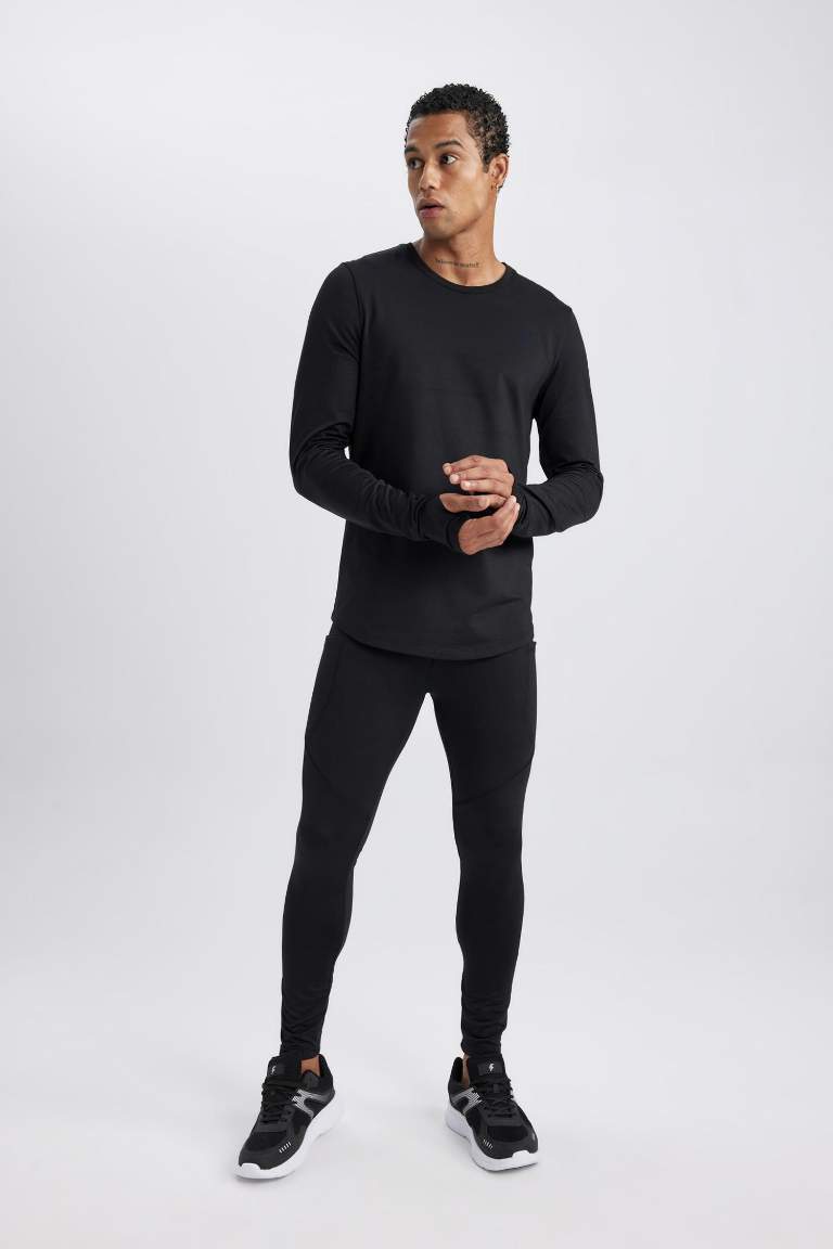 DeFactoFit Slim Fit Normal Waist Premium Legging