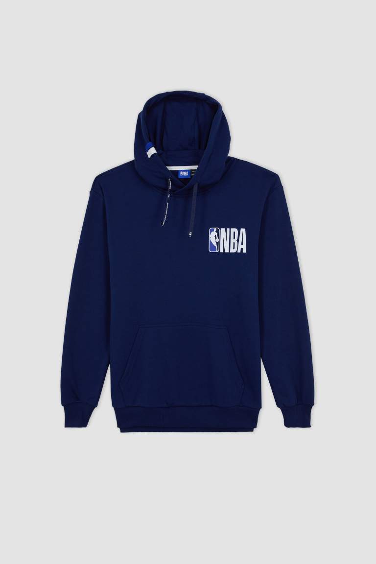 Sweat à Capuche Coupe Standard À Manches Longue De DefactoFit NBA