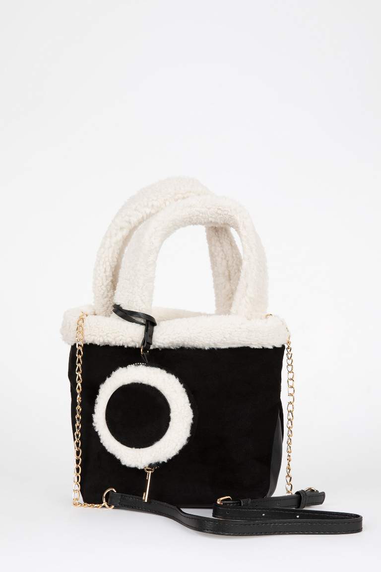 Woman Suede Handbag