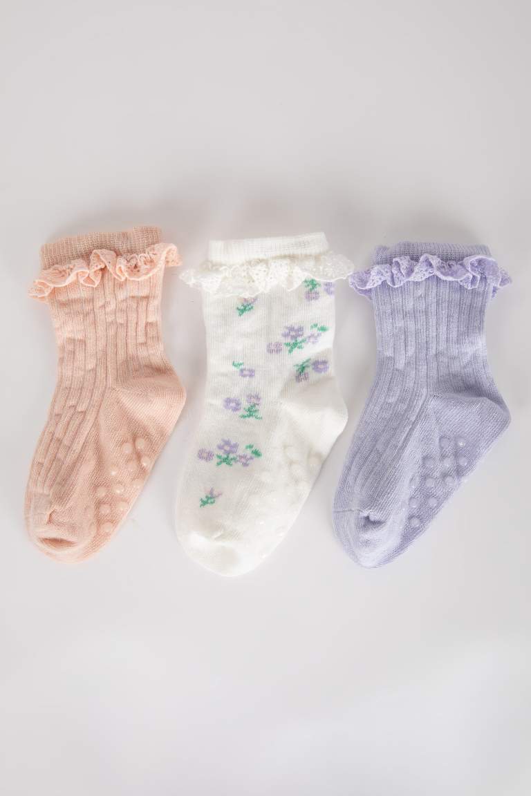 BabyGirl 3 piece Long Socks