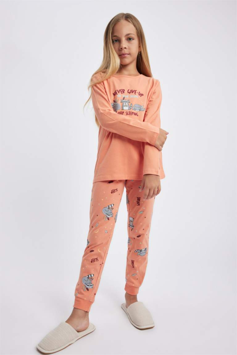 2 piece Regular Fit Knitted Pyjamas