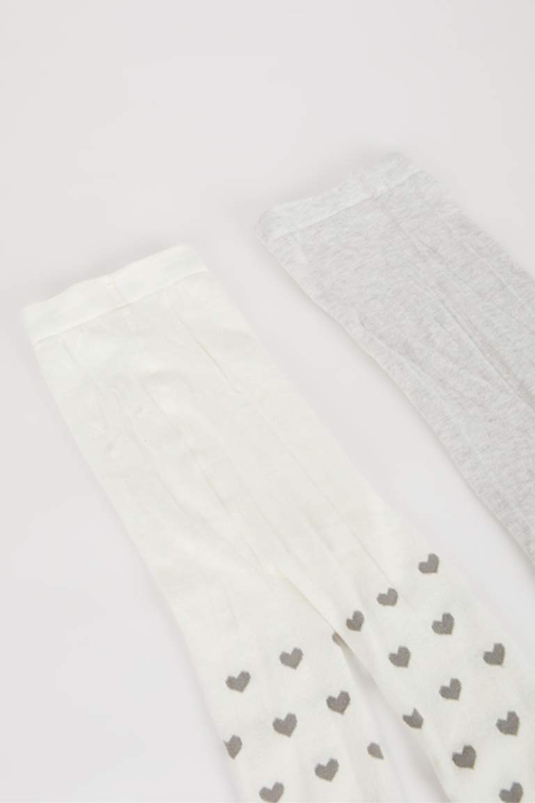 Girl 2 Piece Cotton Pantyhose