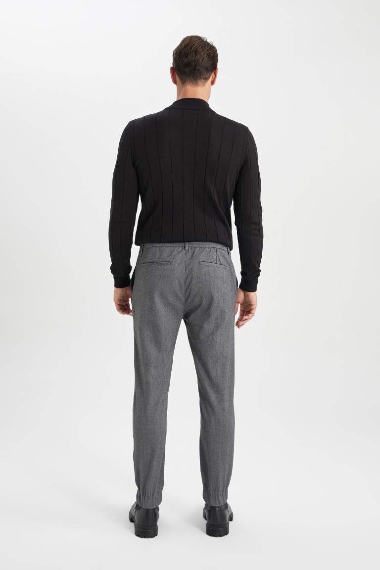 Jogger Wool Look Trousers