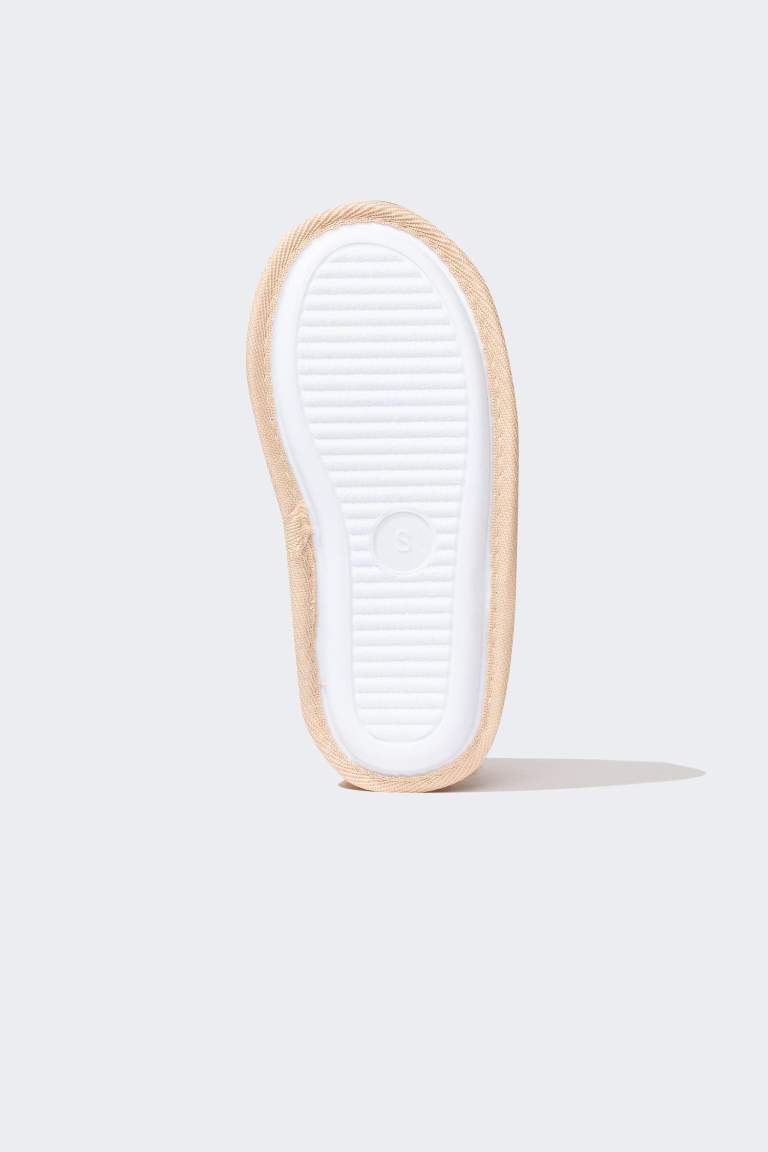 Girl Flat Sole Slip On House Slippers