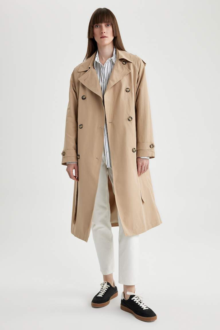 Regular Fit Trençkot