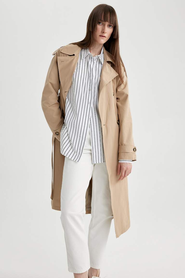 Regular Fit Trençkot