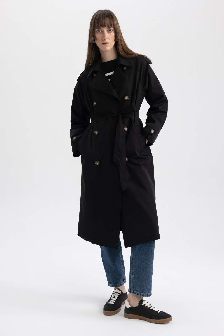 Regular Fit Trençkot