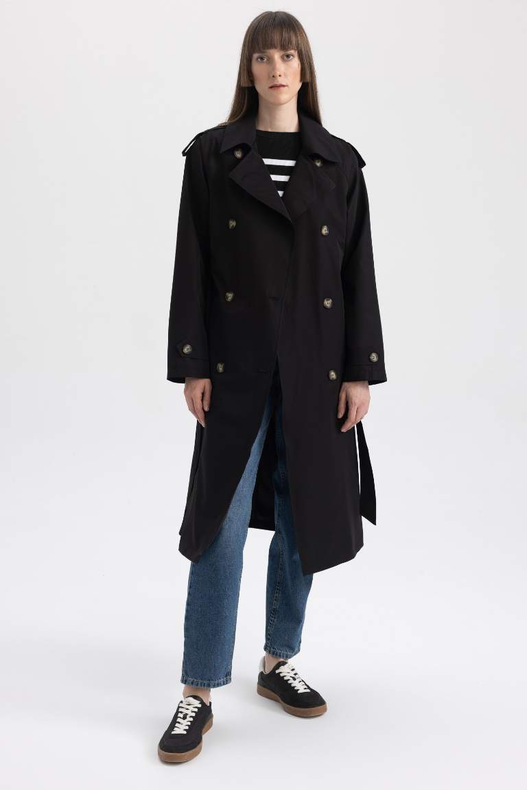 Regular Fit Trençkot