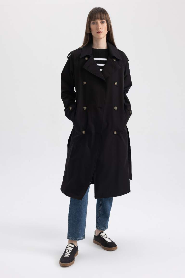 Regular Fit Trençkot