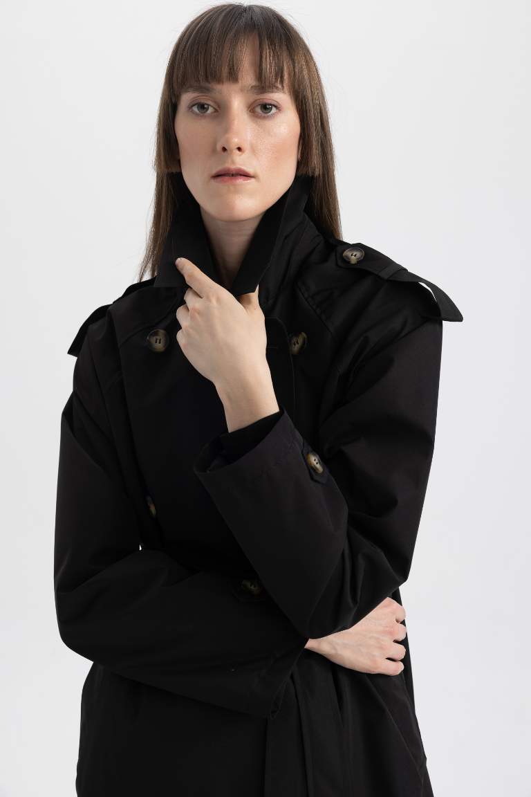 Regular Fit Trençkot