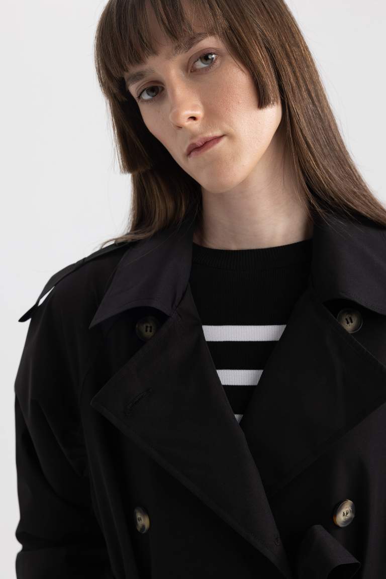 Regular Fit Trençkot