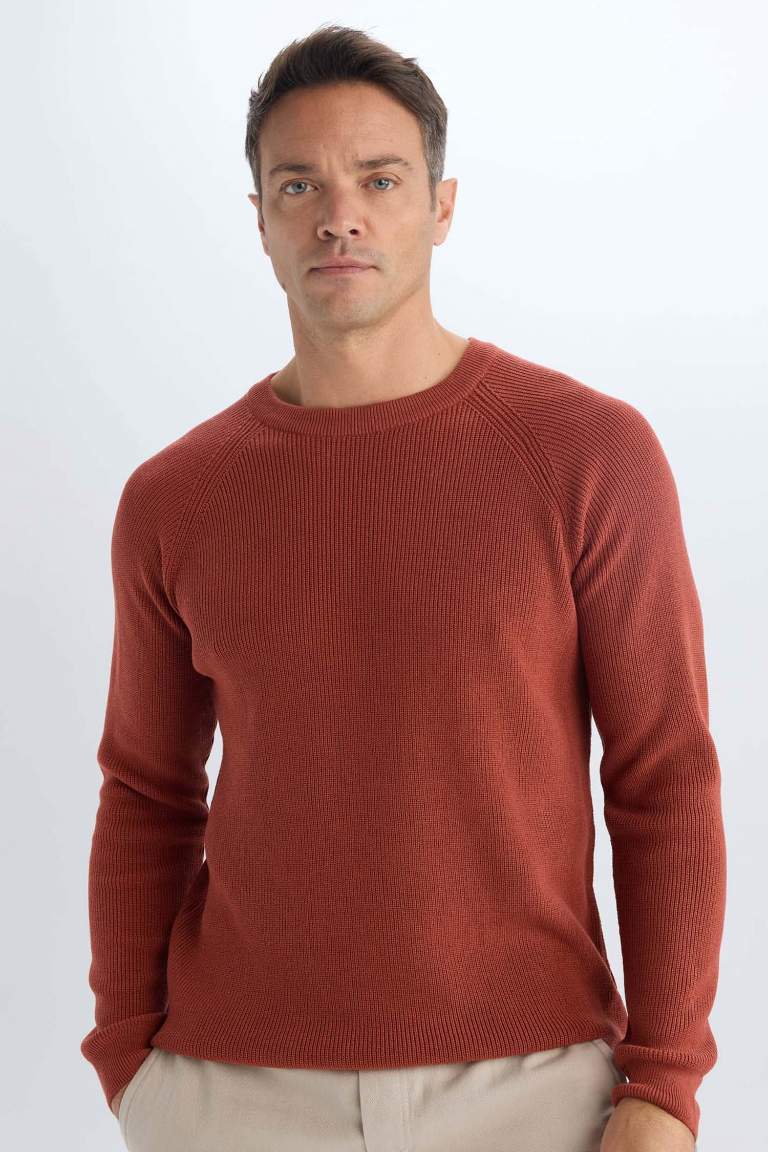 Standard Fit Crew Neck Knitwear Pullover