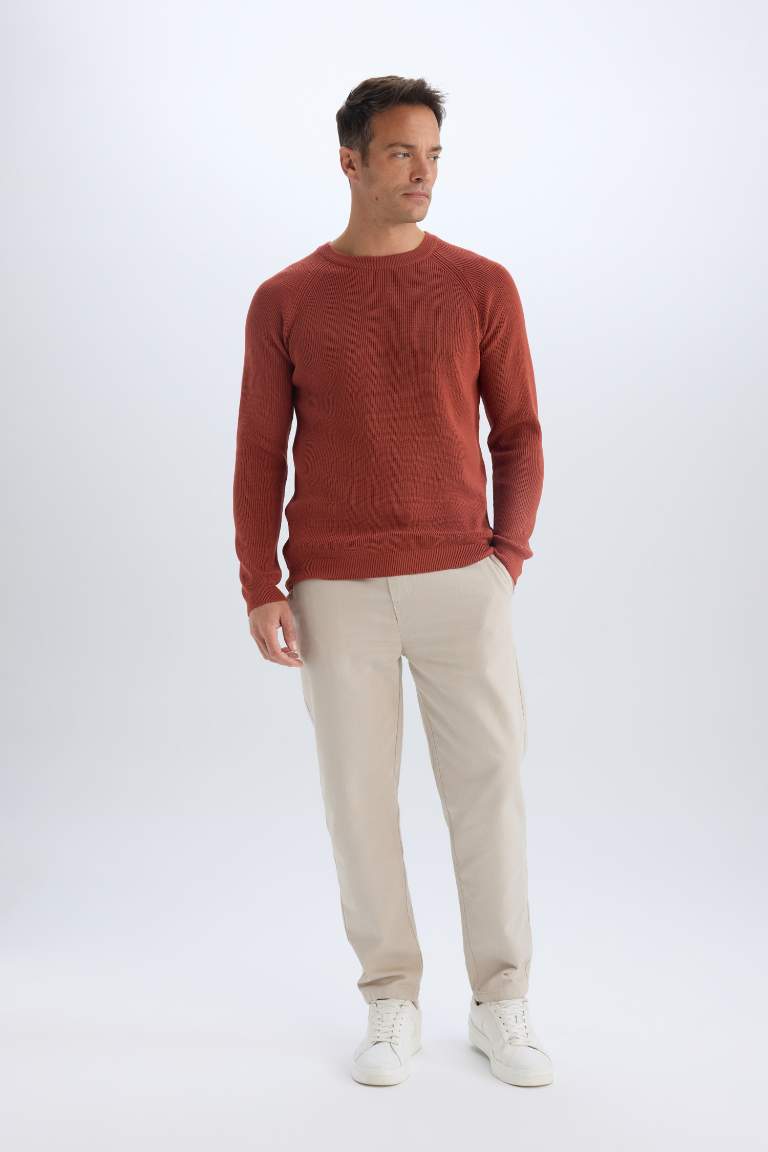 Standard Fit Crew Neck Knitwear Pullover