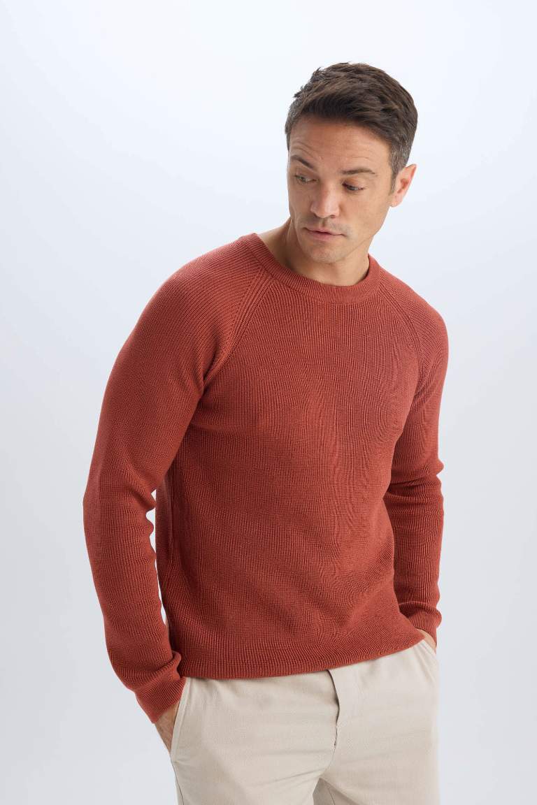 Standard Fit Crew Neck Knitwear Pullover