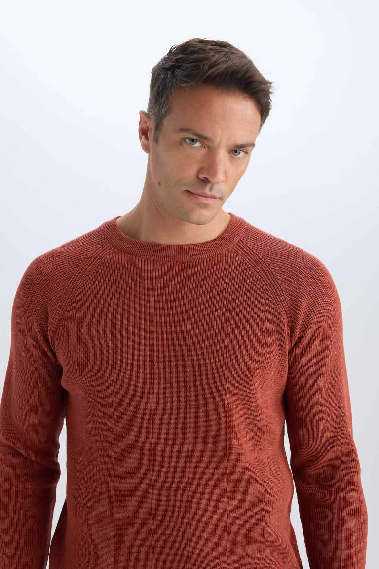 Standard Fit Crew Neck Knitwear Pullover