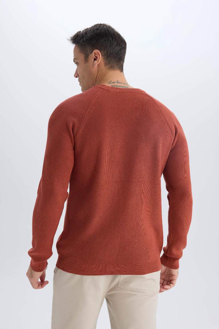 Standard Fit Crew Neck Knitwear Pullover