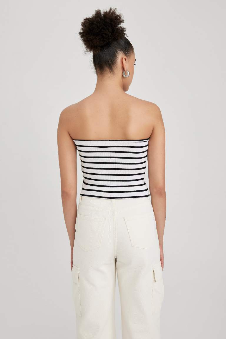 Slim Fit Striped Camisole Tank Top