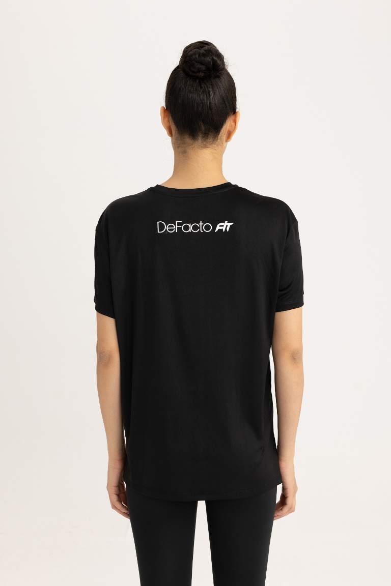 DeFactoFit Standard Fit Heavy Fabric T-Shirt