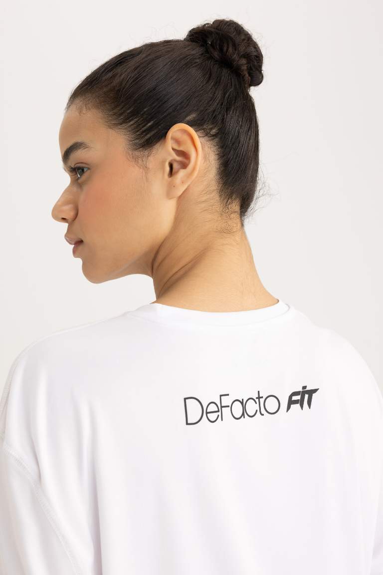 DeFactoFit Standard Fit Heavy Fabric T-Shirt