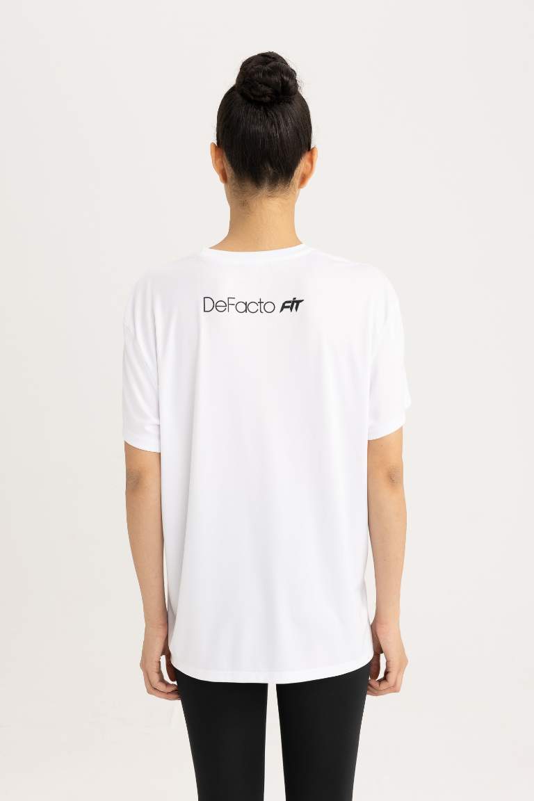 DeFactoFit Standard Fit Heavy Fabric T-Shirt