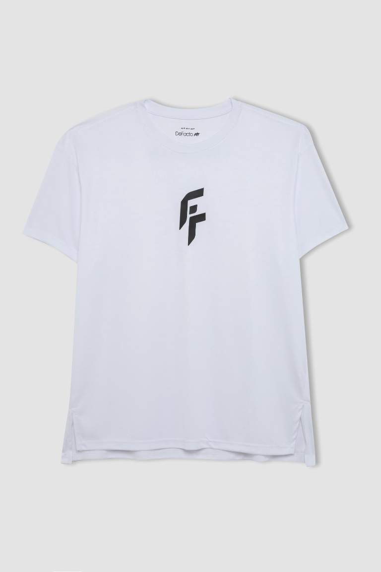 DeFactoFit Standard Fit Heavy Fabric T-Shirt