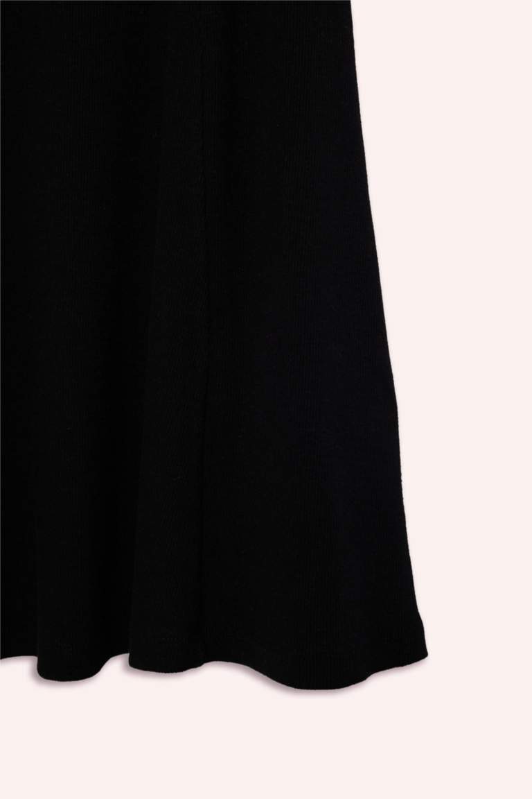 Crew Neck Camisole Raglan Sleeves Mini Dress