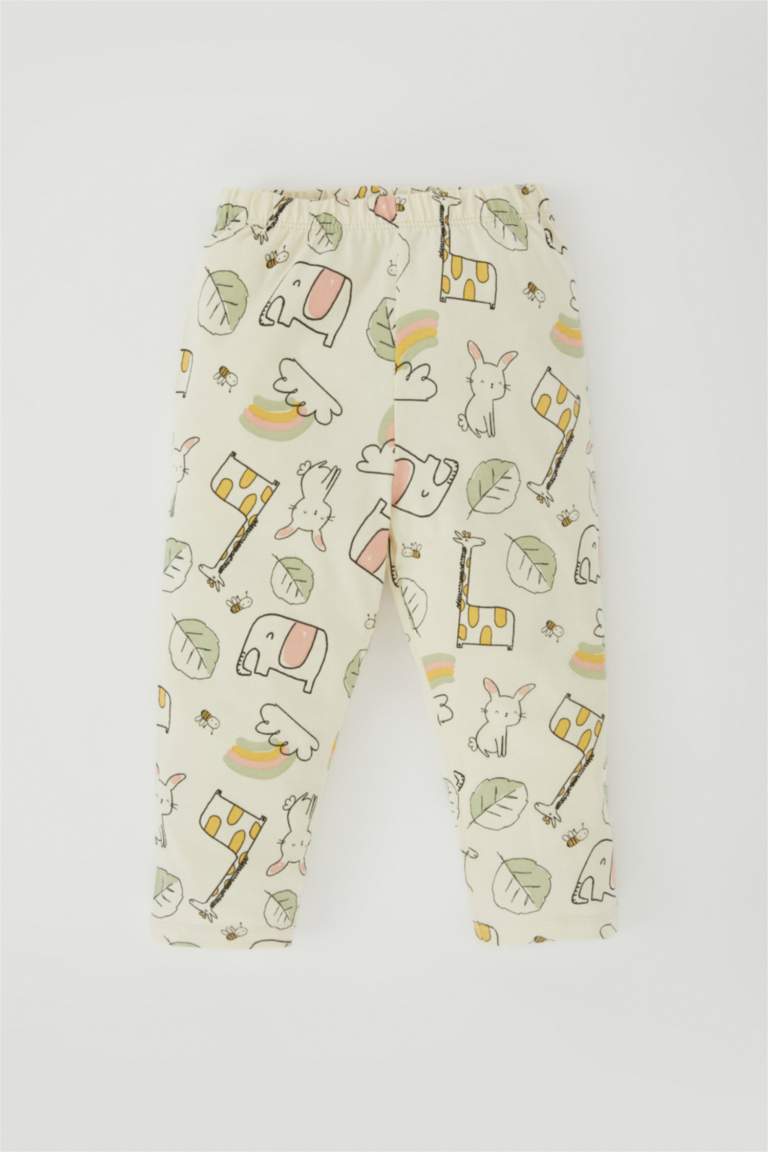 2 piece Regular Fit Shirt Collar Animal Knitted Pyjamas