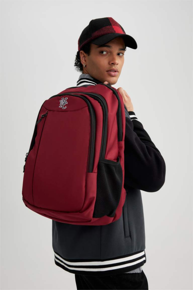 Unisex Waterproof Fabric School Backpack