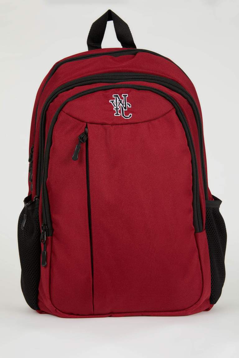 Unisex Waterproof Fabric School Backpack