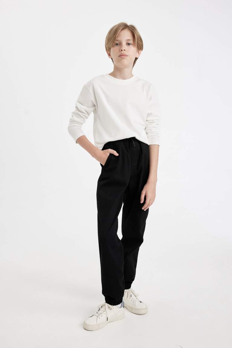 Boy Jogger Gabardine Trousers