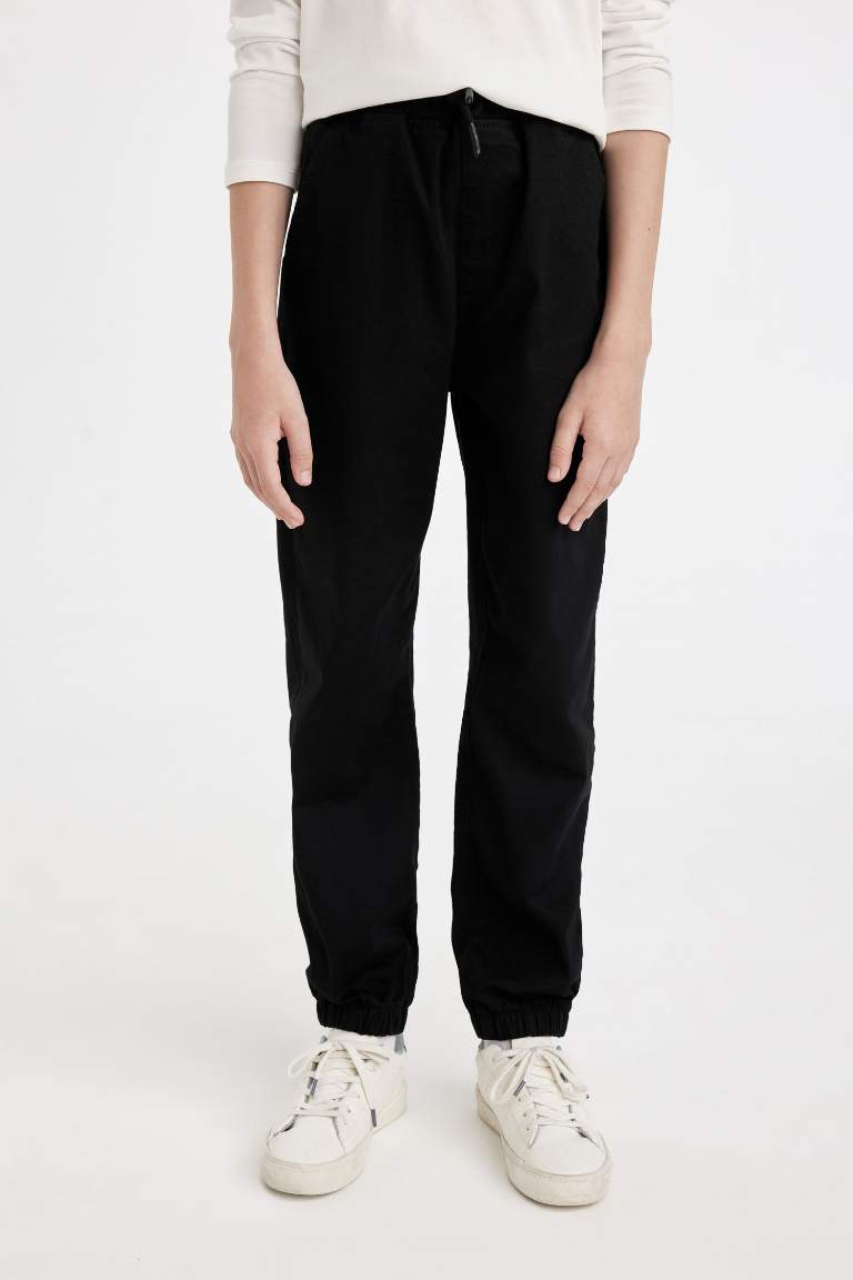 Boy Jogger Gabardine Trousers