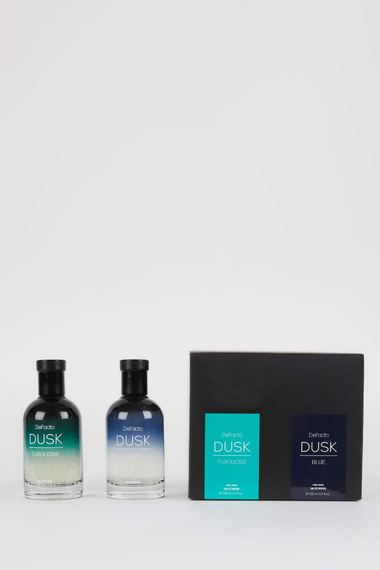 Dusk Blue Erkek 100 mL Dusk Turquoise 100 mL 2'li Parfüm Hediye Seti