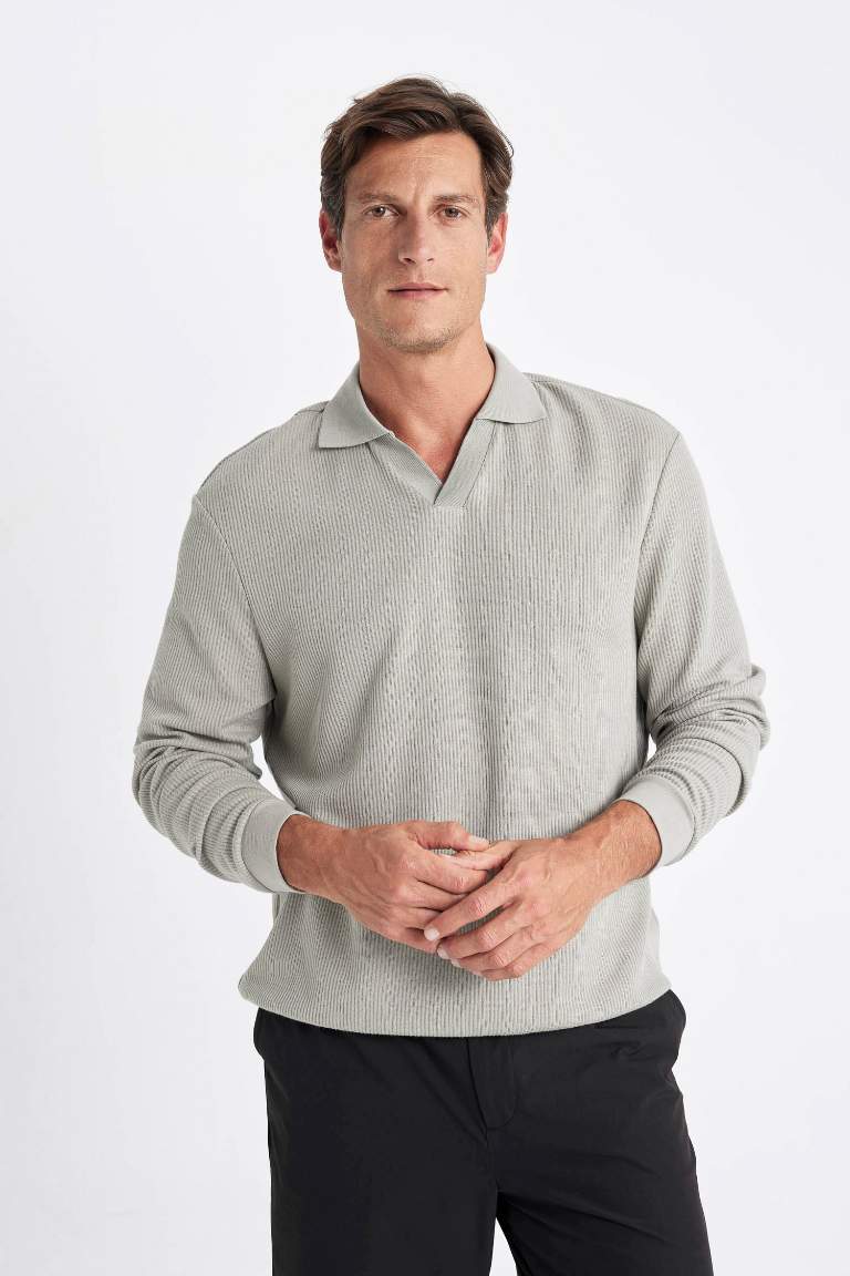 Regular Fit Long Sleeve Sweatshirt